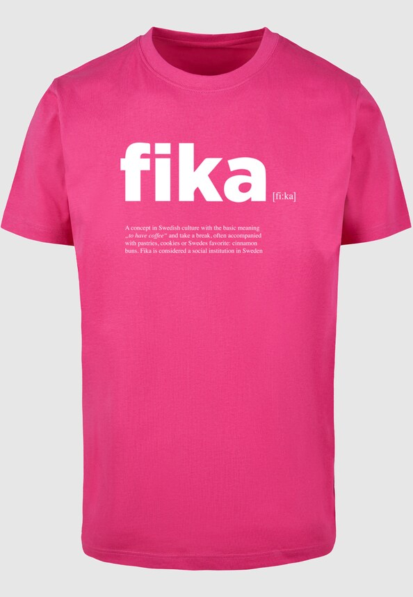 Fika Definition T-Shirt Round Neck-2