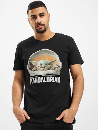 Baby Yoda Mandalorian Logo