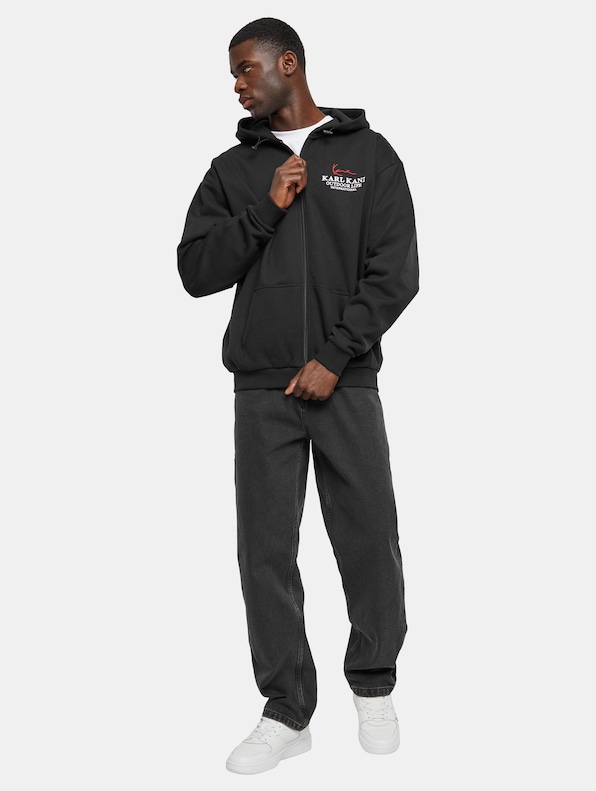 Karl Kani Chest Signature Os Full Zip Hoodie-3