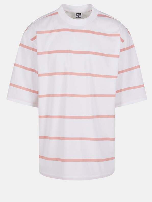 Urban Classics Oversized Sleeve Modern Stripe T-Shirts-4