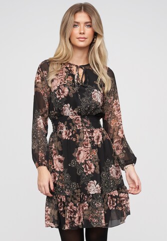 Longsleeve Dress with flower print