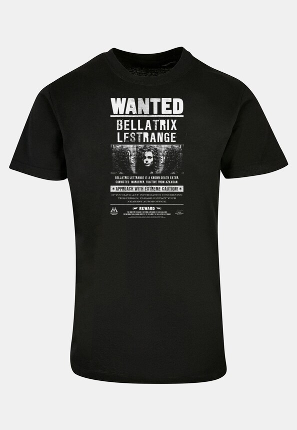 Harry Potter - Bellatrix Lestrange Wanted Basic round neck-2