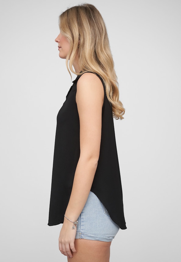 Top with button placket-2