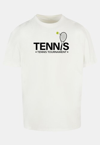 Tennis Racket Heavy Oversized Tee