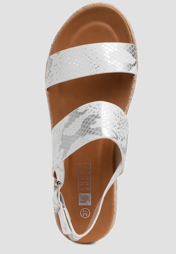 Schuh Kunstleder Sandale-4