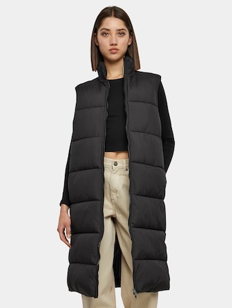 Ladies Long Puffer Vest