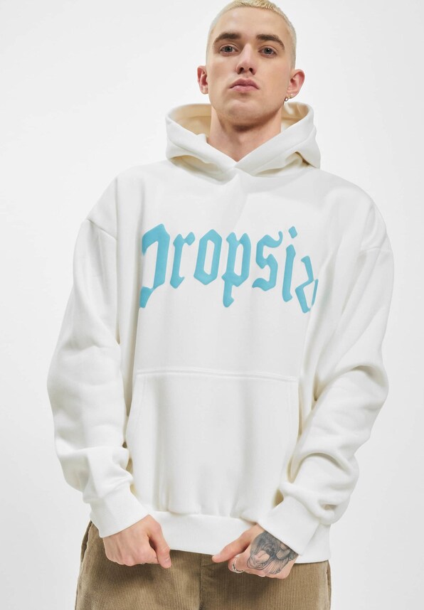 Heavy Oversize Scuba Blue Puffer Print-0