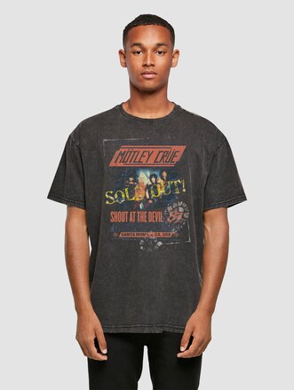 Merchcode Motley Crue - SATD Tour Acid Washed Heavy