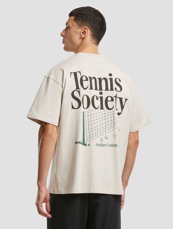 Another Cotton Lab Tennis Society Oversized T-Shirts-1