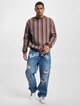 Small Signature Striped Crew-5