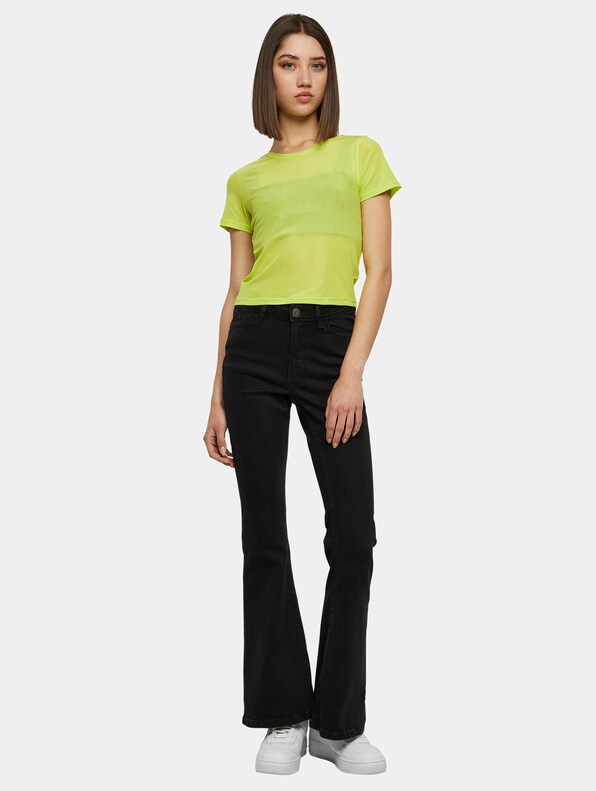 Ladies Short Mesh Tee-3