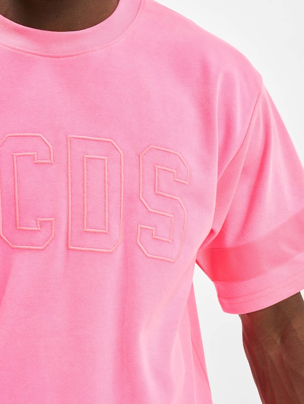 GCDS T-Shirt Pink-3