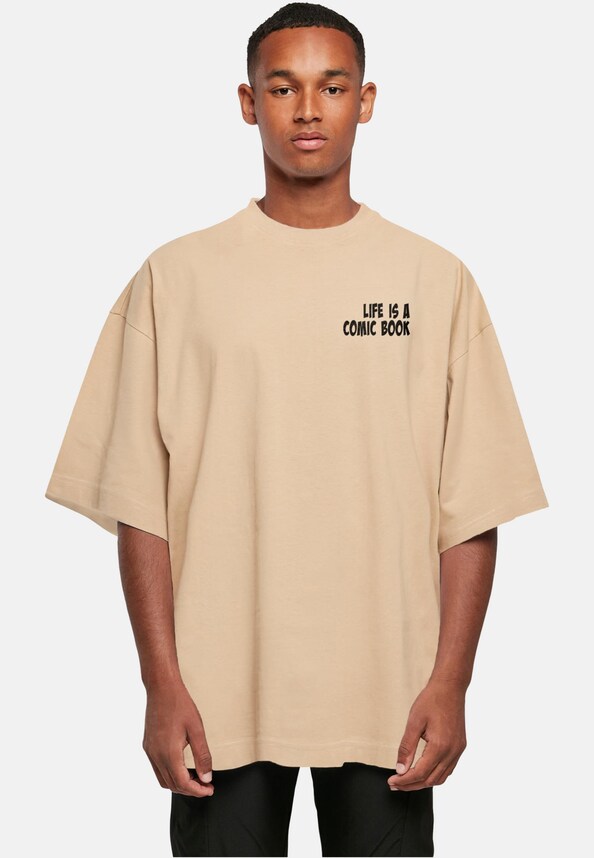 POD Book Comic Huge Tee-0