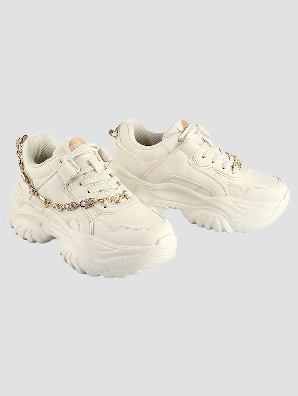 Buffalo Bliss Chain Vegan Nappa Sneakers-0