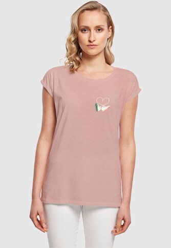 Ladies Kicks Love Extended Shoulder Tee