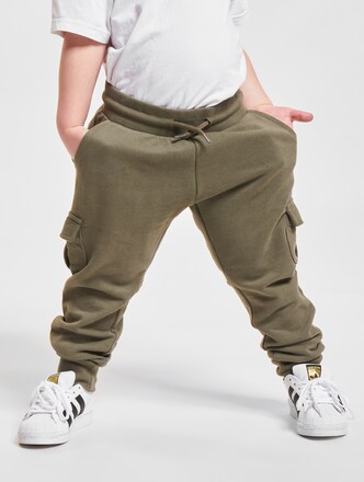 Boys Fitted Cargo Sweatpants