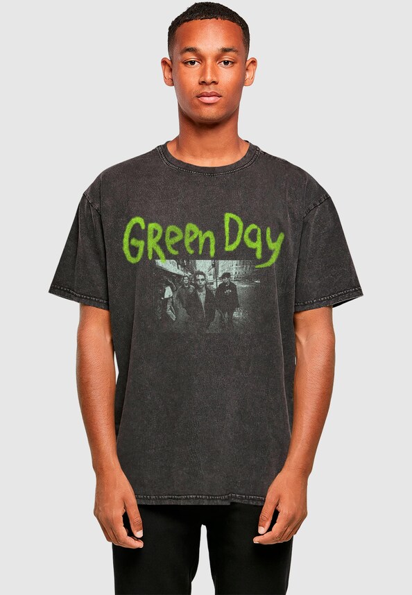 Green Day Dookie Anniversary Oversize Acid Tee-0