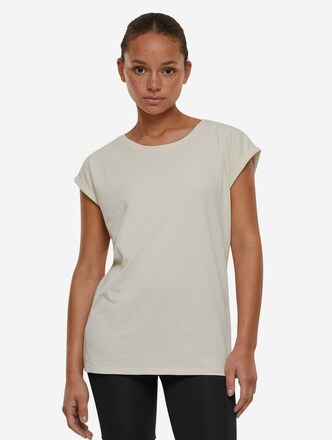 Build Your Brand Ladies Extended Shoulder T-Shirts