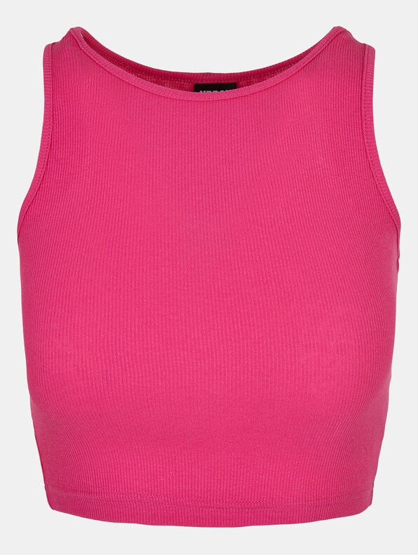 Ladies Cropped Rib -4