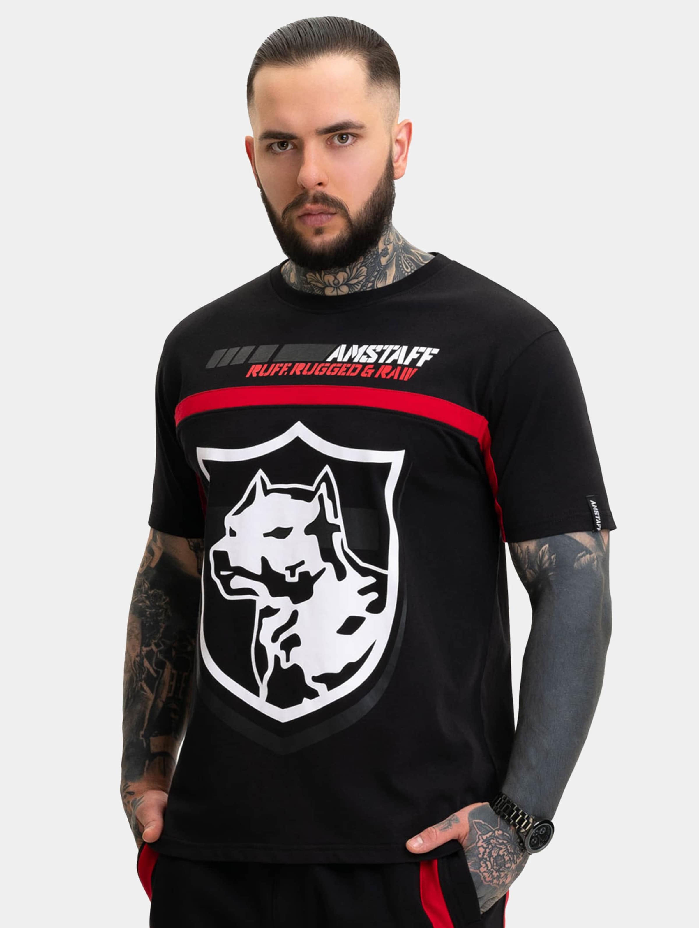 Amstaff Naror T-Shirt Mannen op kleur zwart, Maat XL