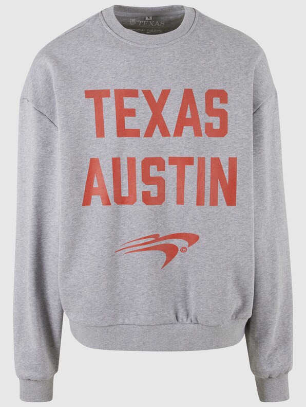 Mister Tee Upscale Texas Longhorns Austin Oversize Crewneck-4