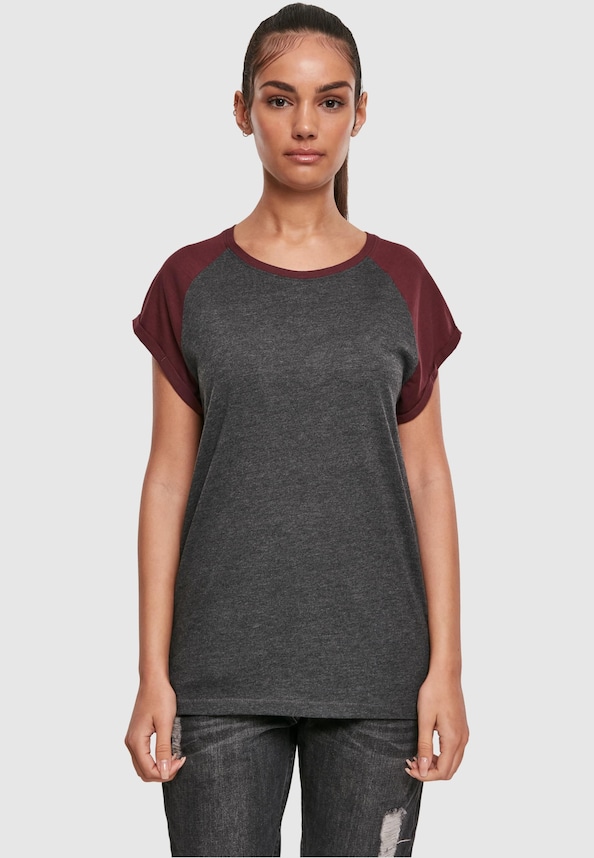 Ladies Contrast Raglan -2