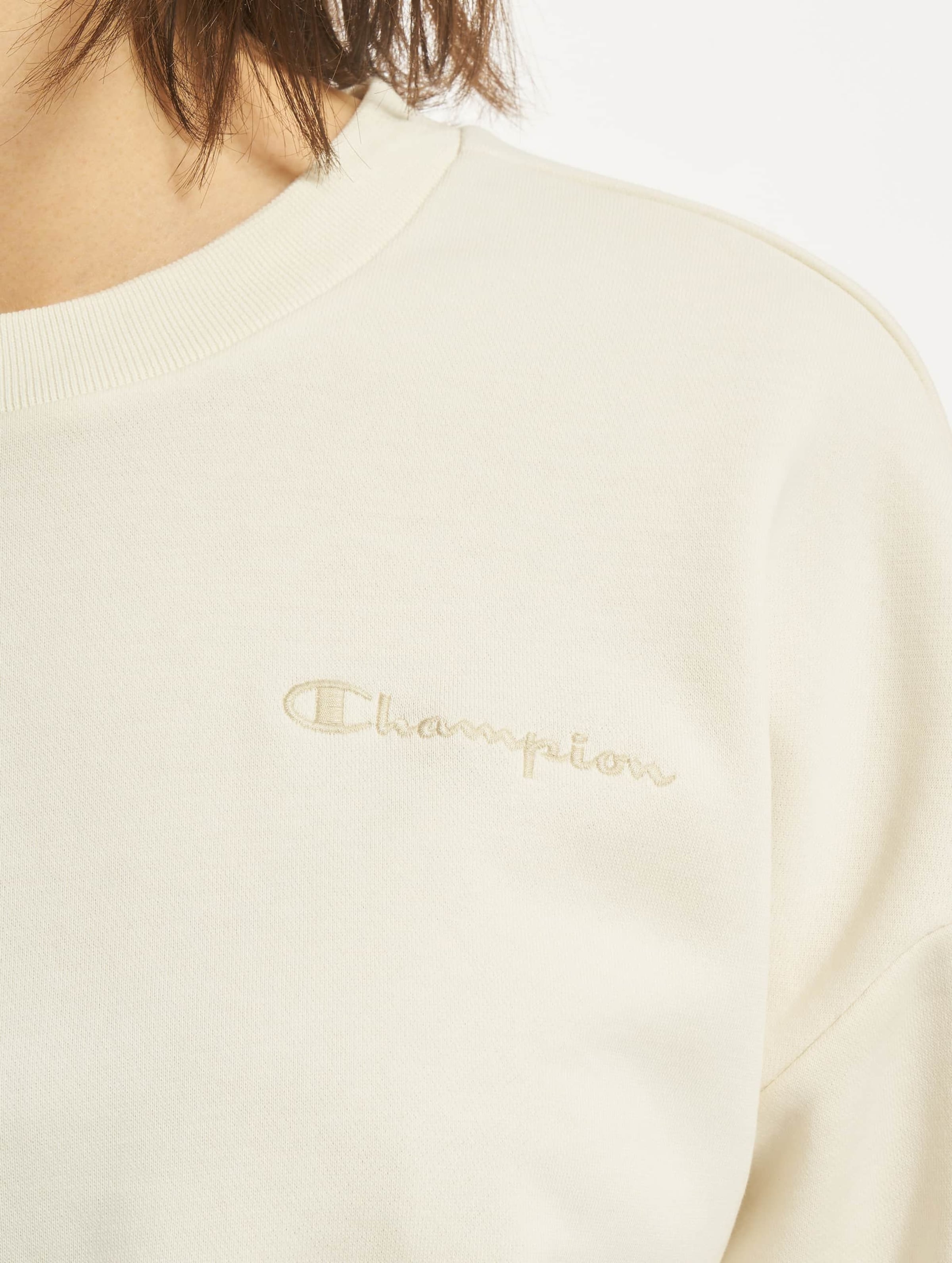 Champion sweater 2024 cream youtube