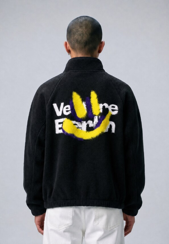 SMILE SHERPA JACKET-0