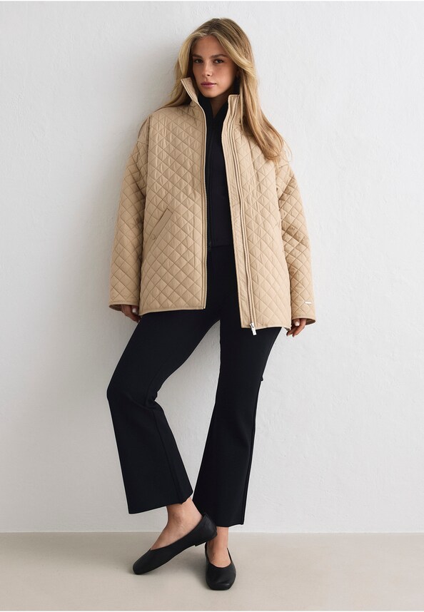 Oversized Quilted Jacket-2