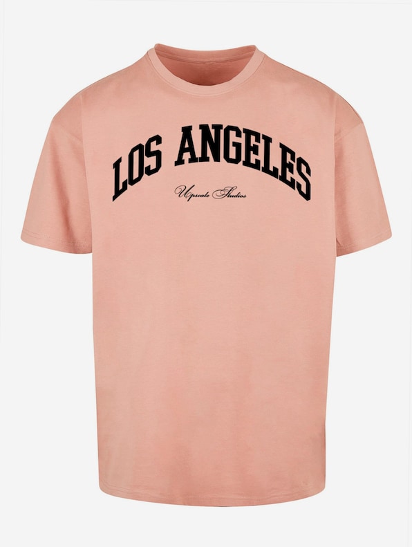 Mister Tee Upscale L.A. College Oversize T-Shirt-5