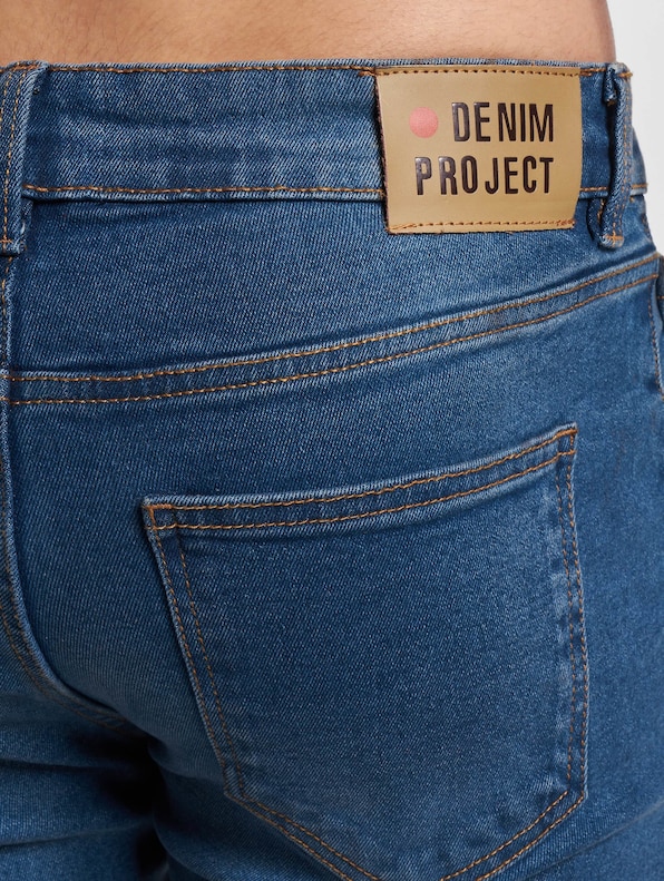 Denim Project Mr Red Light Destroy Slim Fit Jeans-4