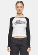 KW241-043-3 KK Varsity Crop Block Rib Ls-0