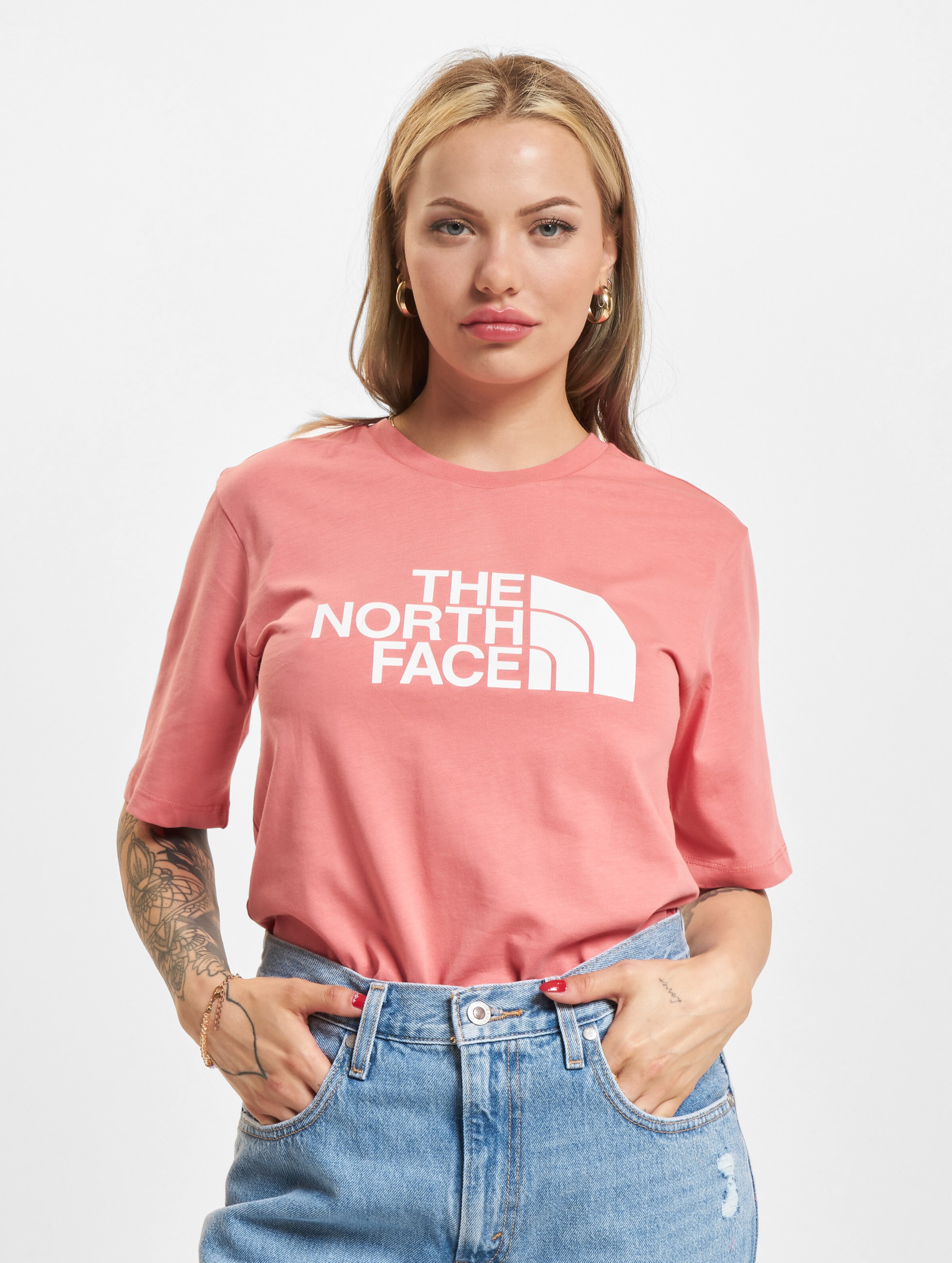 The North Face Boyfriend Easy op kleur roze, Maat XS