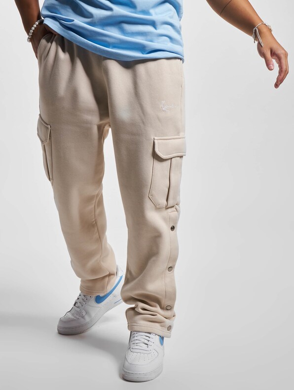 KK Small Signature Straight Leg Cargo Sweatpants-0