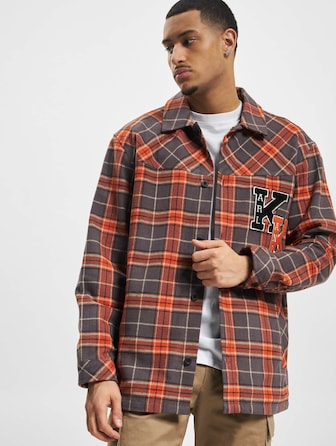 KM224-014-1 KK Chest Signature Heavy Flannel Overshirt