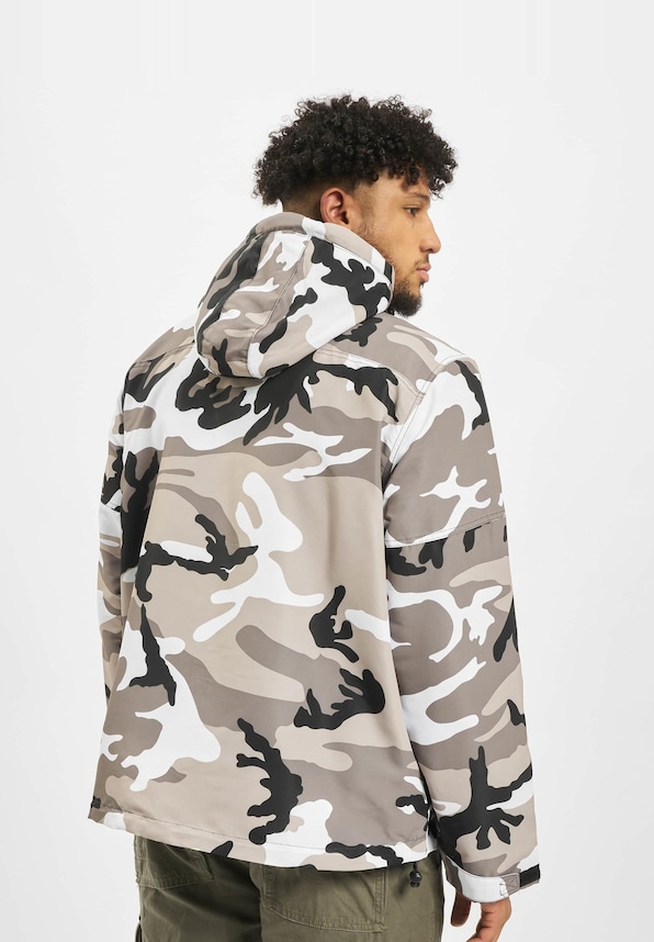 Fleece Pull Over Windbreaker-1