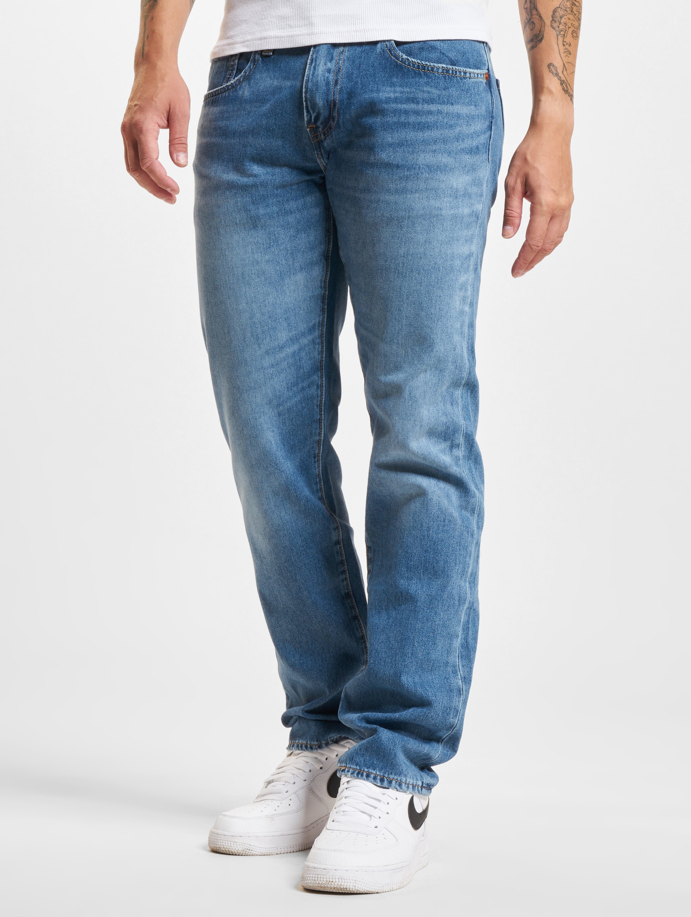 Levi's Levi's® 502™ Taper Straight Fit Jeans op kleur blauw, Maat 28/32