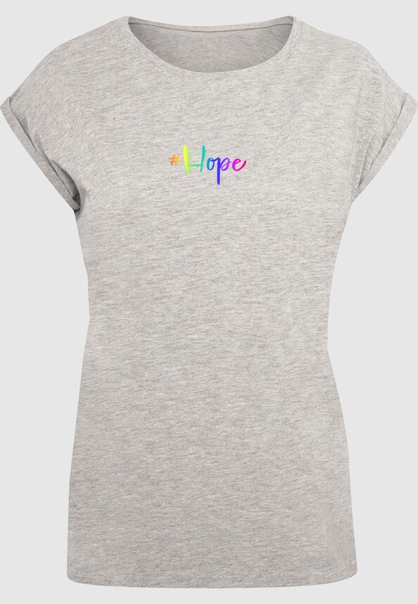 Ladies Hope Rainbow Extended Shoulder Tee-2