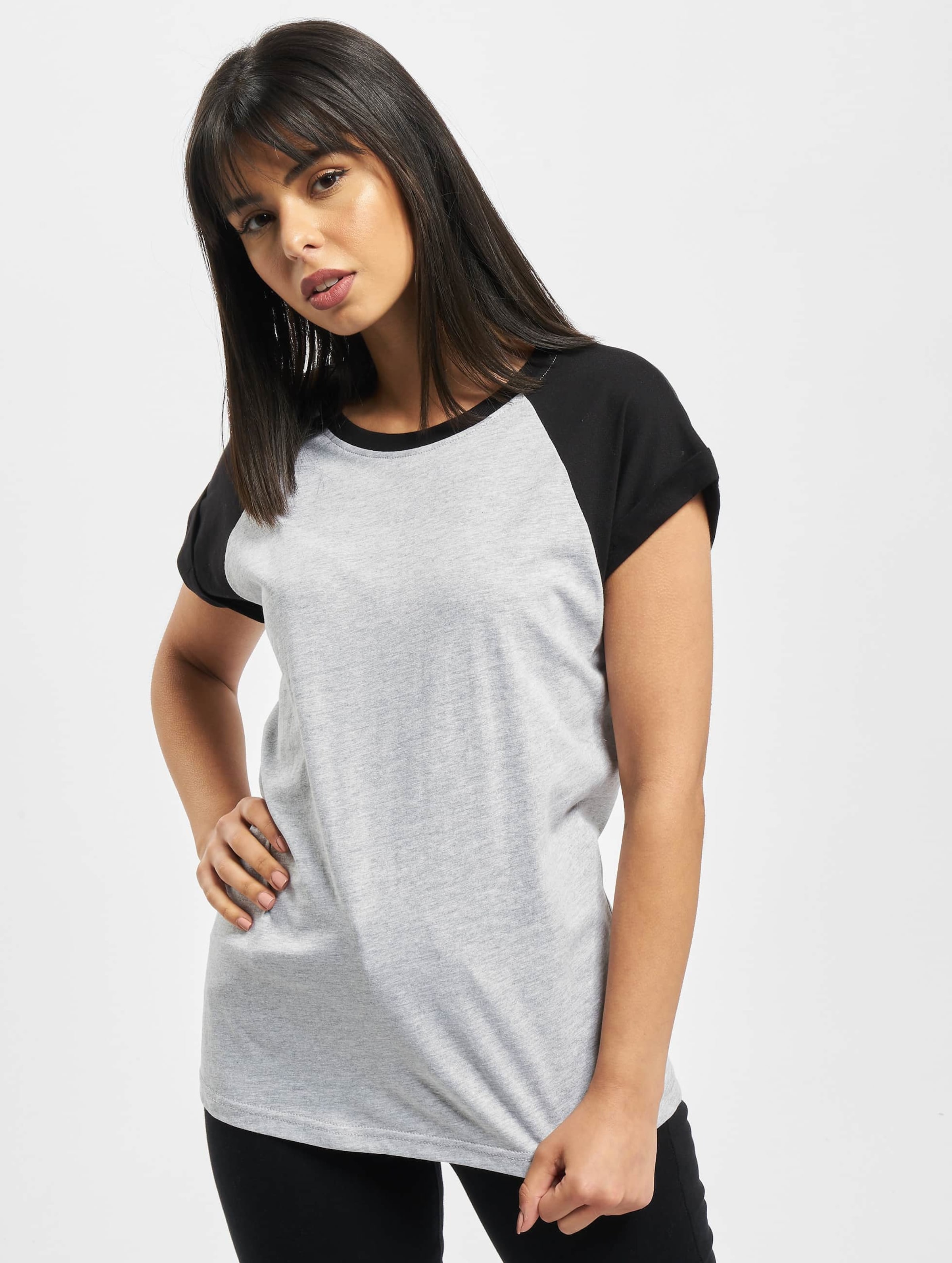 DEF Niko T-Shirt Vrouwen op kleur grijs, Maat XL