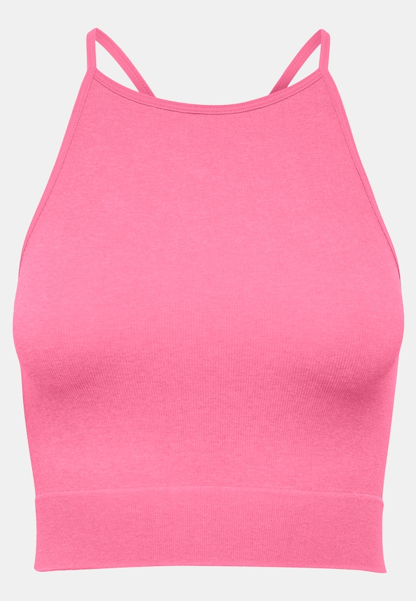 ONLY Damen Ribbed High-Neck-4