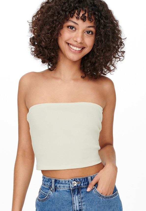 ONLY Damen Bandeau Top-3