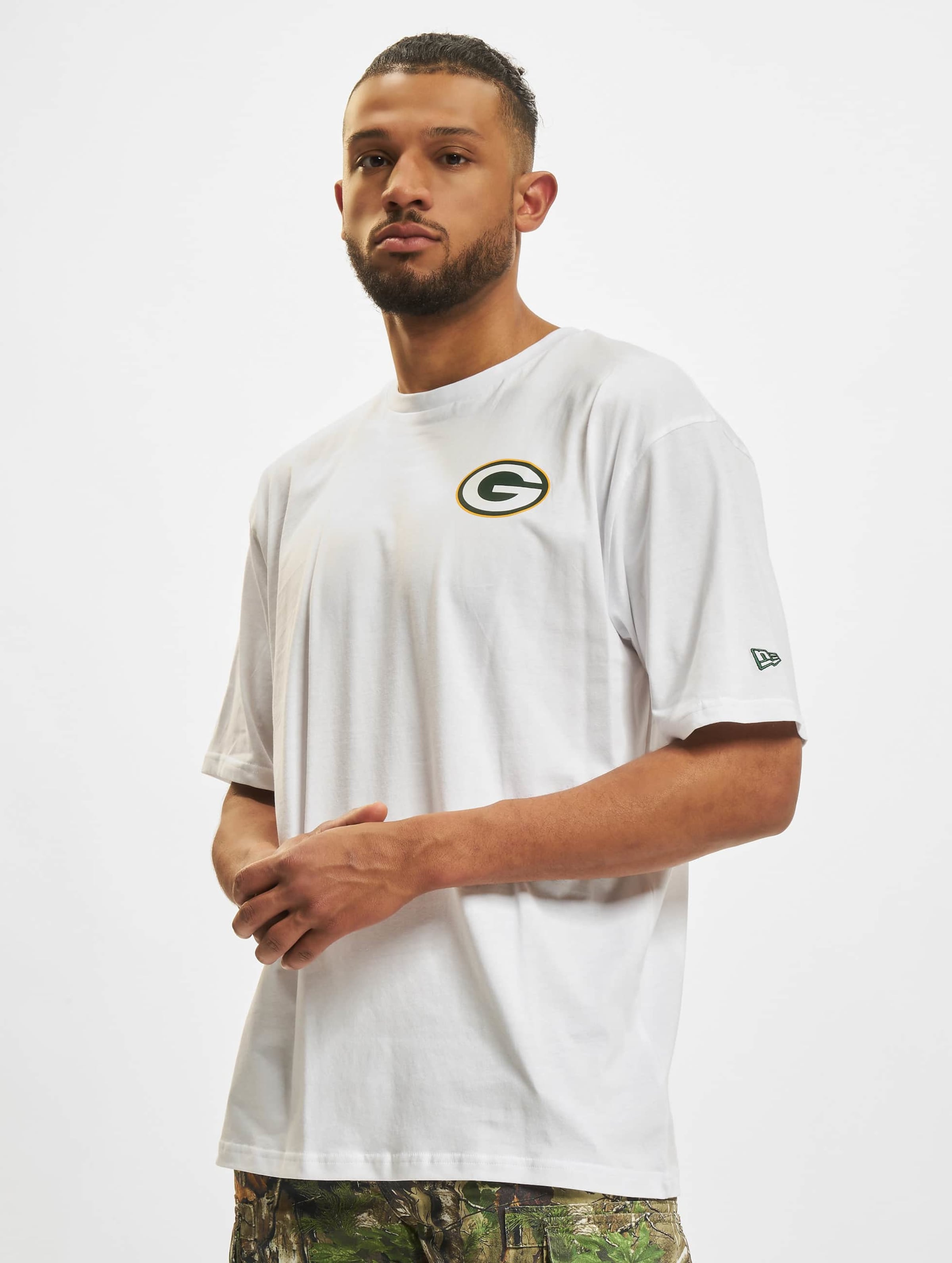 New Era NFL Green Bay Packers Left Chest Team Logo OS T-Shirt