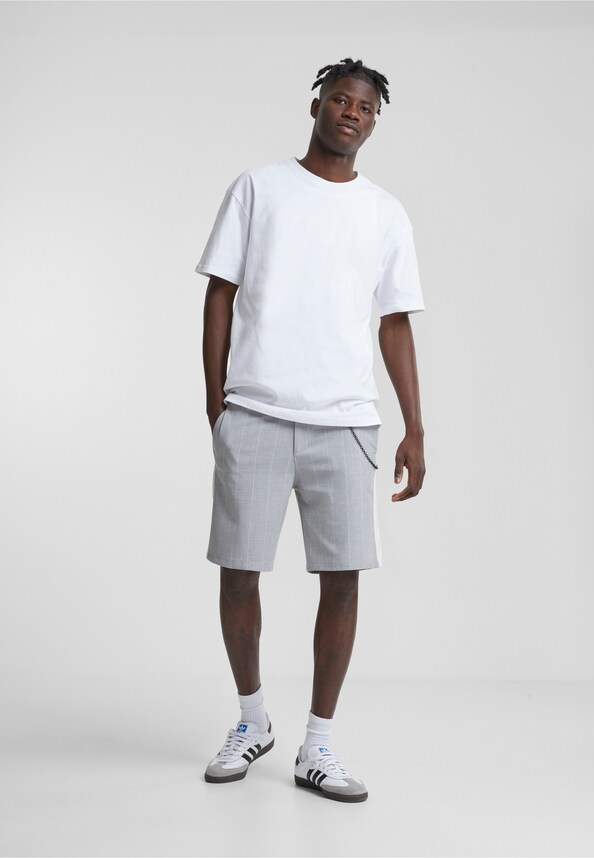 2Y Wide Pinstripe Shorts-4