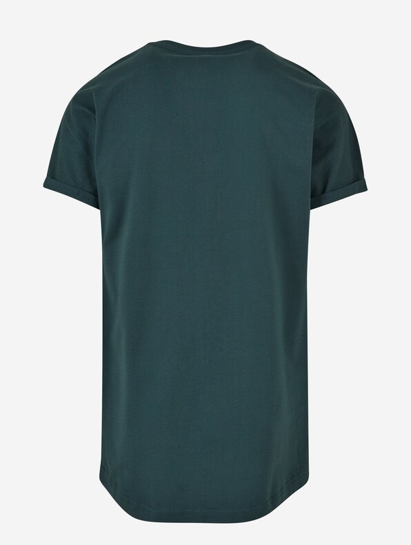 Long Shaped Turnup Tee-3