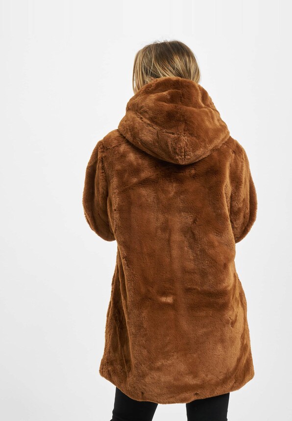 Ladies Hooded Teddy-0