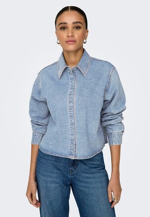 ONLMAGGIEMAY L/S RHINEST DNM 