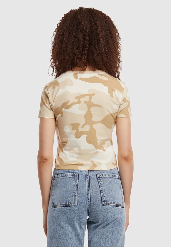 Ladies Cropped Camo-1