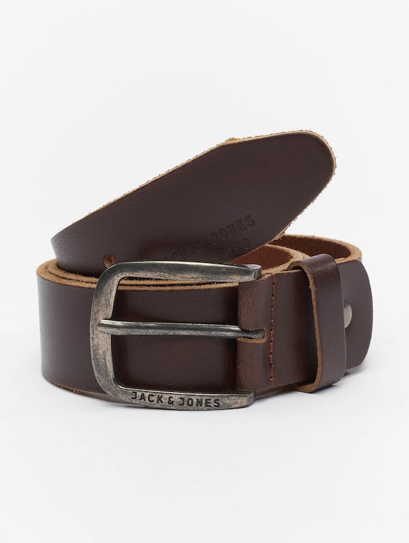 Jack & Jones jacPaul Leather Noos Belt Black-0