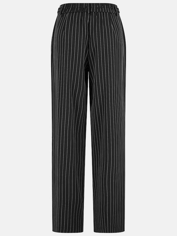 Ladies Pinstripe Wide Leg -7