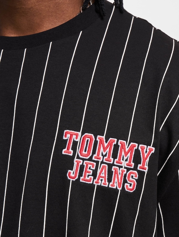 Tommy Jeans Ovz Pinstripe T-Shirt-3